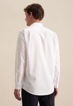 Chemise Business Regular Popeline Col Kent in Blanc |  Seidensticker Onlineshop