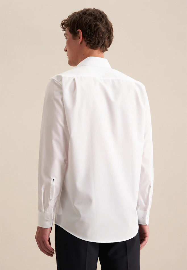 Regular Business shirt Uni in White | Seidensticker online shop