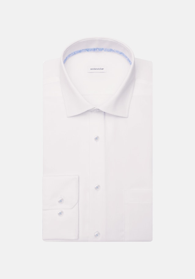 Regular Business Hemd Uni in Weiß | Seidensticker Onlineshop