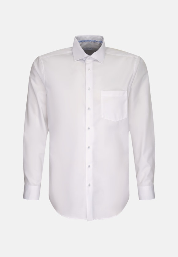 Regular Business shirt Uni in White |  Seidensticker Onlineshop