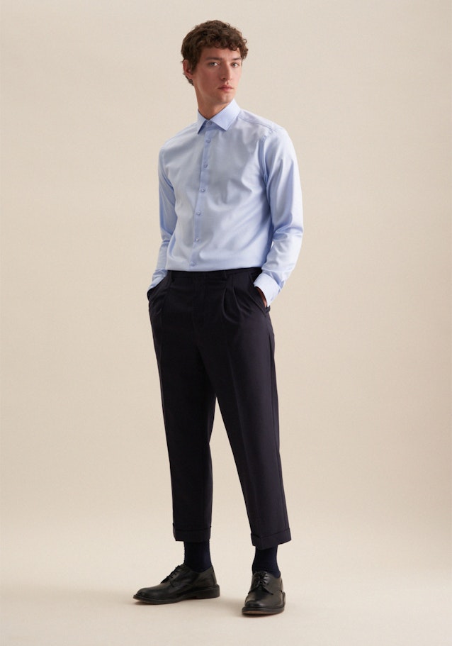 Regular Business Hemd Uni in Hellblau | Seidensticker Onlineshop