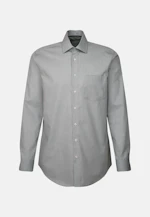 Regular Business shirt Structure in Green |  Seidensticker Onlineshop