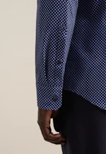 Slim Business shirt Print in Dark Blue |  Seidensticker Onlineshop