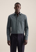 Slim Business shirt Print in Green |  Seidensticker Onlineshop
