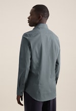 Business Shirt in Slim with Kent-Collar in Green |  Seidensticker Onlineshop