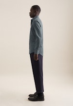 Slim Business shirt Print in Green |  Seidensticker Onlineshop