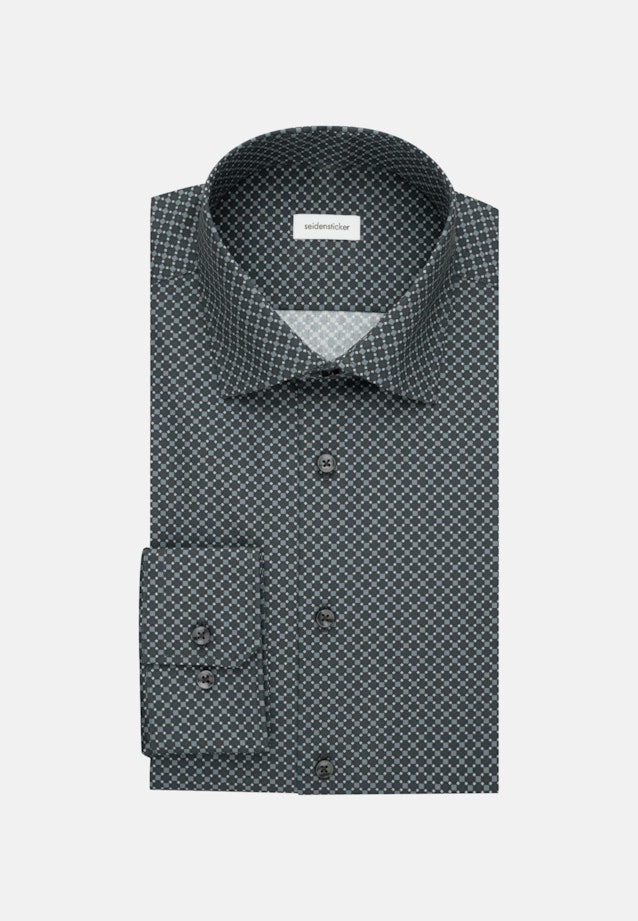 Business Shirt in Slim with Kent-Collar in Green |  Seidensticker Onlineshop