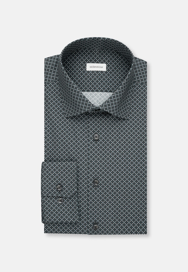 Slim Business shirt Print in Green |  Seidensticker Onlineshop