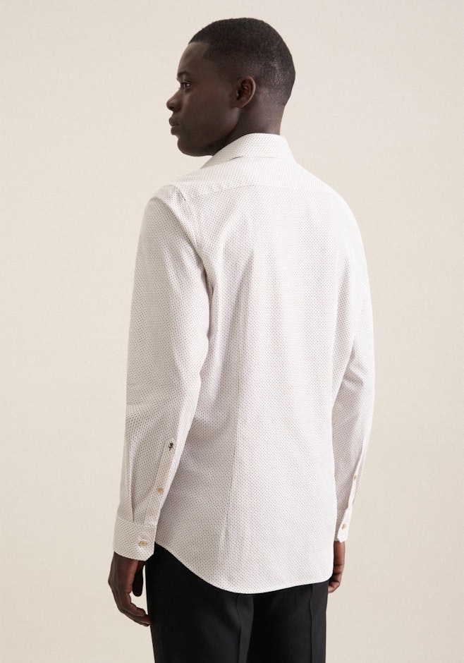 Slim Chemise d'affaires Imprimé dans Gris | Boutique en ligne Seidensticker