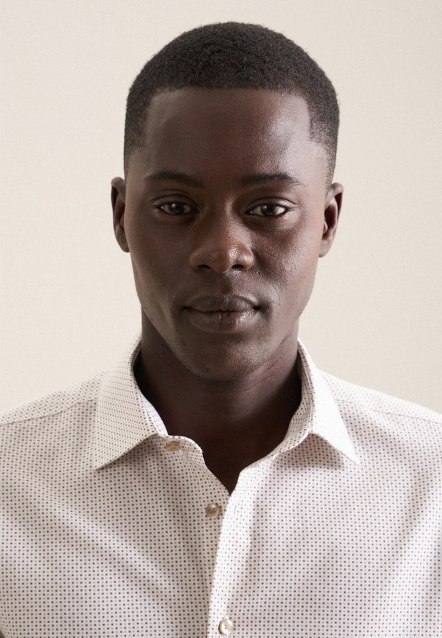 Slim Business shirt Print in Grey |  Seidensticker Onlineshop