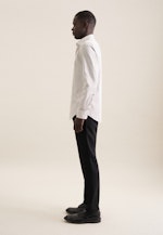 Slim Business Hemd Druck in Grau |  Seidensticker Onlineshop