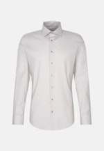 Slim Business Hemd Druck in Grau |  Seidensticker Onlineshop