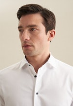 Performance shirt in Slim with Kent-Collar in White |  Seidensticker Onlineshop