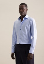 Performance shirt in Slim with Kent-Collar in Light Blue |  Seidensticker Onlineshop