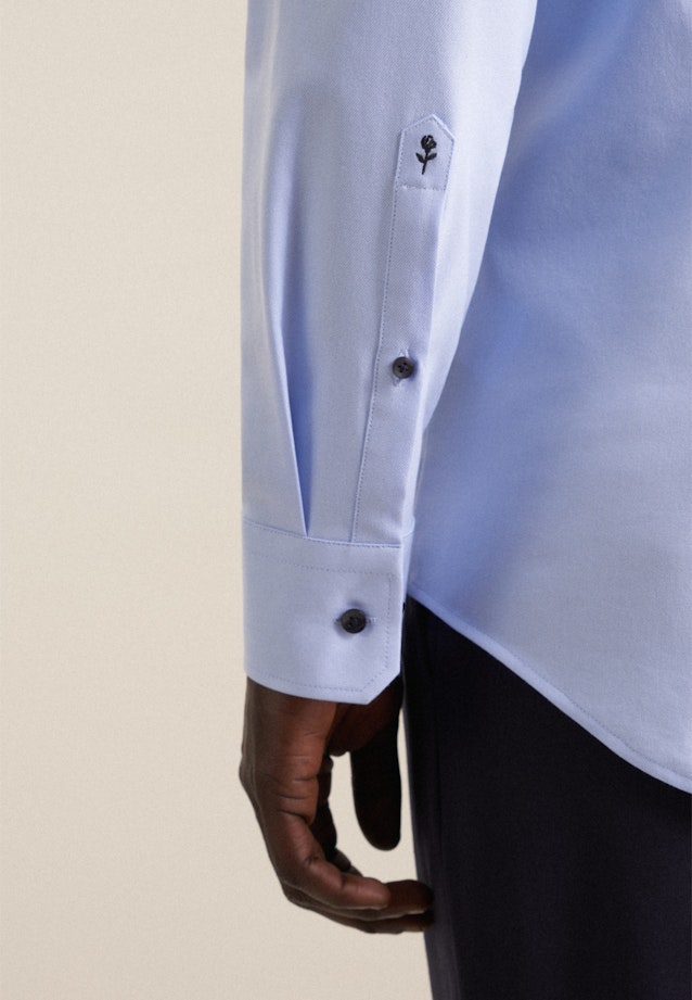 Performance shirt in Slim with Kent-Collar in Light Blue |  Seidensticker Onlineshop