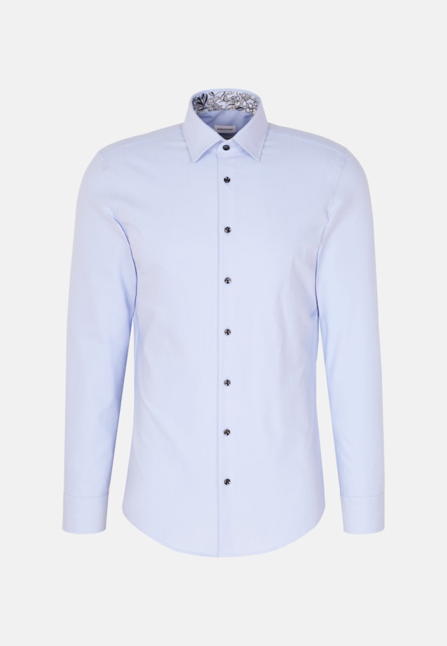 Slim Chemise Performance Uni in Bleu Clair |  Seidensticker Onlineshop