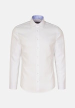 Non-iron Structure Business Shirt in Slim with Kent-Collar in White |  Seidensticker Onlineshop