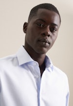 Slim Business shirt Small pattern in Light Blue |  Seidensticker Onlineshop