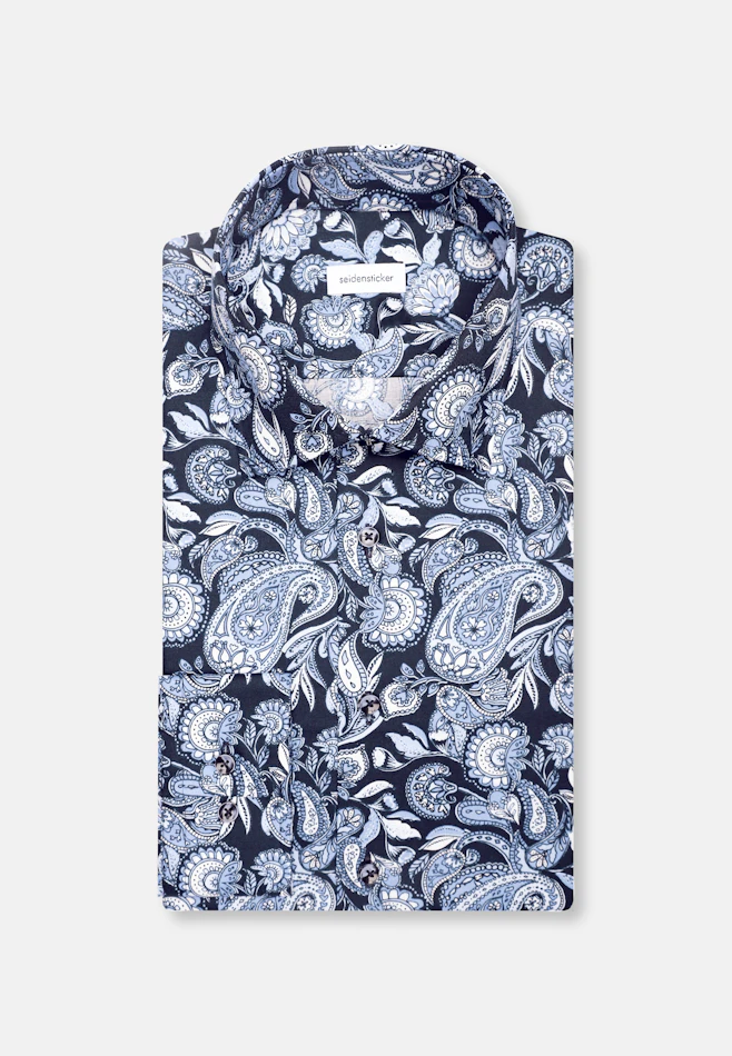 X-Slim Chemise d'affaires Imprimé dans Bleu Clair | Boutique en ligne Seidensticker