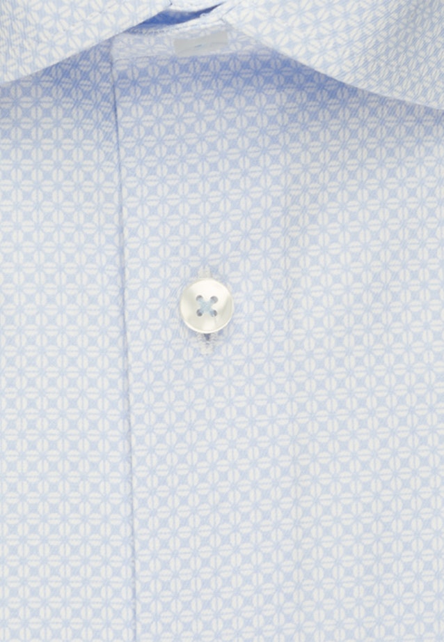 Chemise Business X-Slim Twill (sergé) Col Kent in Bleu Clair |  Seidensticker Onlineshop