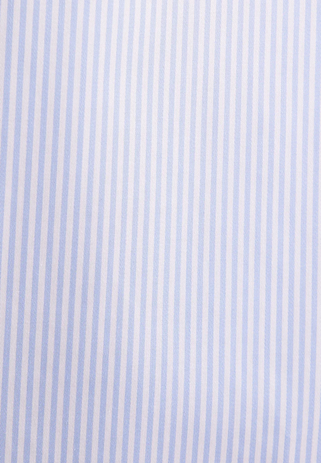 Regular Business Hemd Gestreift in Mittelblau |  Seidensticker Onlineshop