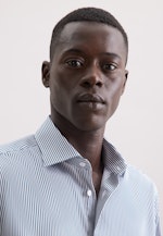 Regular Business Hemd Gestreift in Grün |  Seidensticker Onlineshop