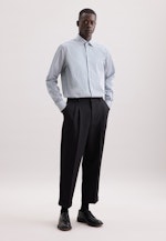 Regular Business Hemd Gestreift in Grün |  Seidensticker Onlineshop