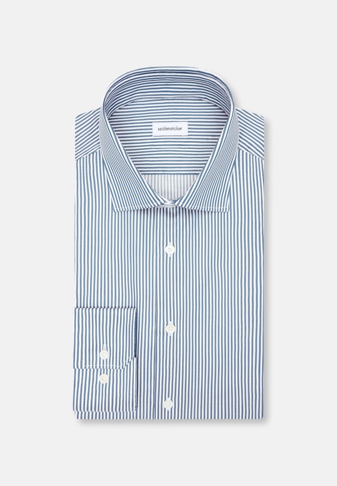 Regular Business shirt Stripes in Grün | Seidensticker online shop