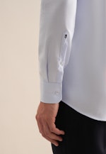 Non-iron Structure Business Shirt in Regular with Kent-Collar in Light Blue |  Seidensticker Onlineshop