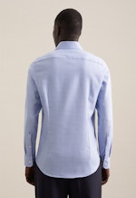 Slim Business shirt Check in Light Blue |  Seidensticker Onlineshop