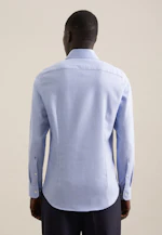 Slim Chemise d'affaires carreaux in Bleu Clair |  Seidensticker Onlineshop