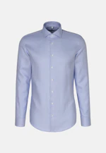 Slim Chemise d'affaires carreaux in Bleu Clair |  Seidensticker Onlineshop