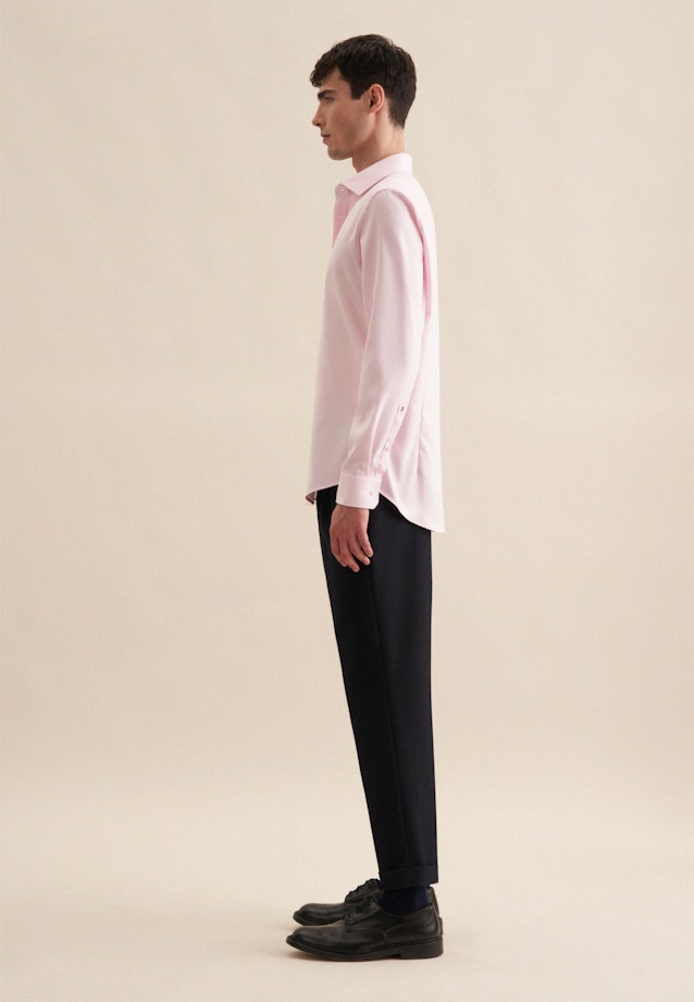 Slim Business Hemd Uni in Rosa/Pink |  Seidensticker Onlineshop