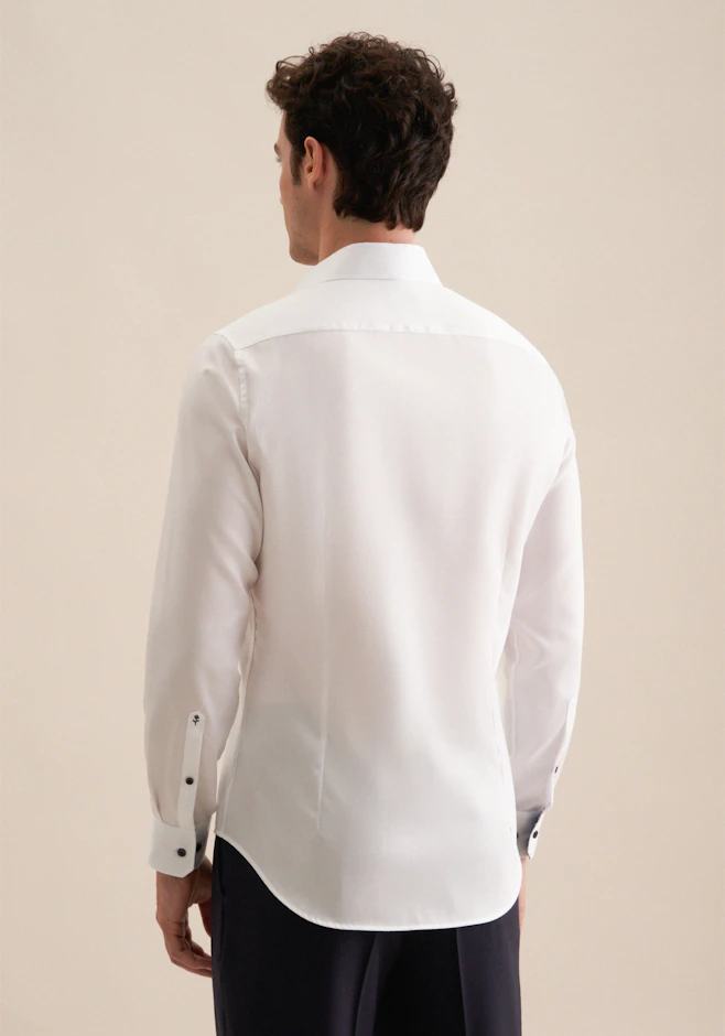 Slim Business Hemd Uni in Weiß | Seidensticker Onlineshop