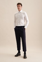 Slim Business shirt Uni in White |  Seidensticker Onlineshop