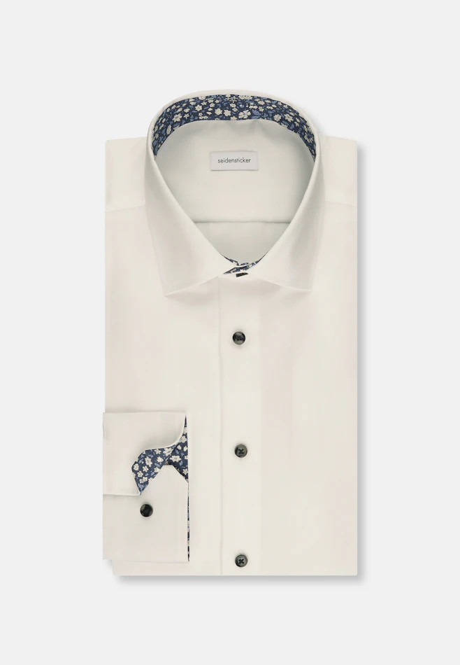 Slim Business shirt Uni in White | Seidensticker online shop