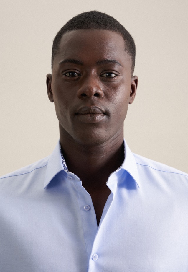 Slim Chemise d'affaires Uni in Bleu Clair |  Seidensticker Onlineshop