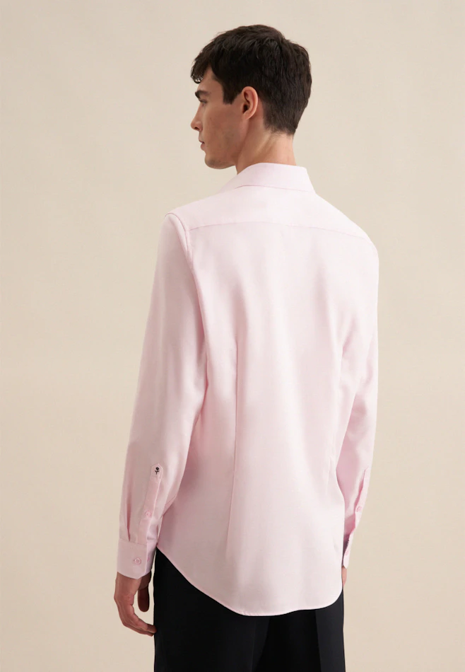 Shaped Business Hemd Uni in Rosa/Pink | Seidensticker Onlineshop