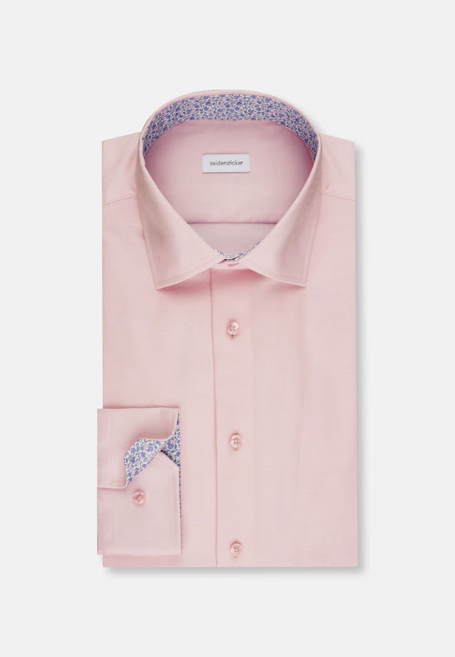 Shaped Chemise d'affaires Uni dans Rose Fuchsia | Boutique en ligne Seidensticker