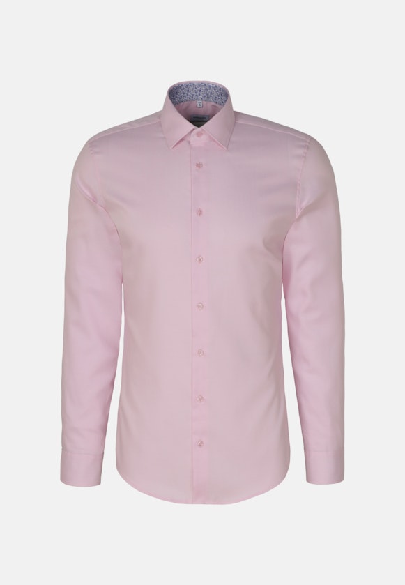 Shaped Business shirt Uni in Pink |  Seidensticker Onlineshop