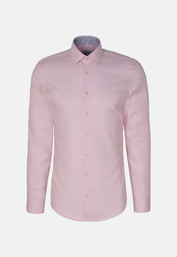 Shaped Business Hemd Uni in Rosa/Pink |  Seidensticker Onlineshop