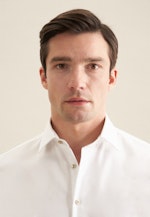 Shaped Business Hemd Uni in Weiß |  Seidensticker Onlineshop