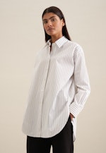 Twill Longbluse in Weiß |  Seidensticker Onlineshop