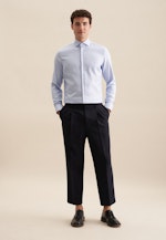 Slim Chemise d'affaires Structure in Bleu Clair |  Seidensticker Onlineshop