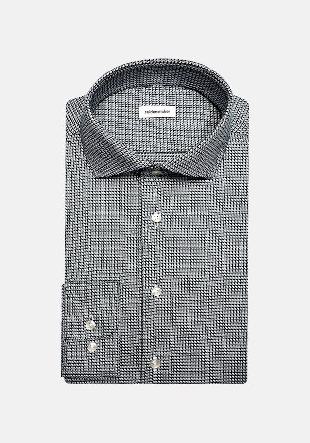 Slim Chemise d'affaires Structure in Turquoise | Seidensticker Onlineshop