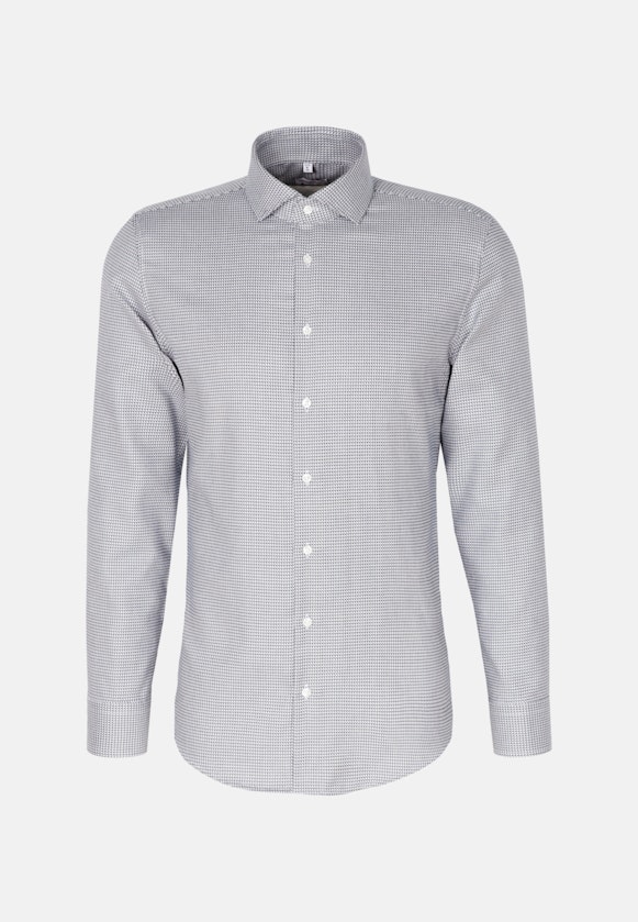 Slim Business Hemd Struktur in Türkis |  Seidensticker Onlineshop