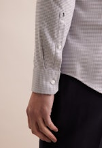Slim Business Hemd Struktur in Grau |  Seidensticker Onlineshop
