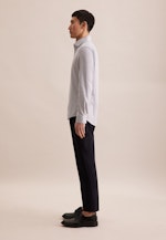 Slim Business shirt Structure in Grey |  Seidensticker Onlineshop