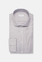 Slim Business shirt Structure in Grey |  Seidensticker Onlineshop