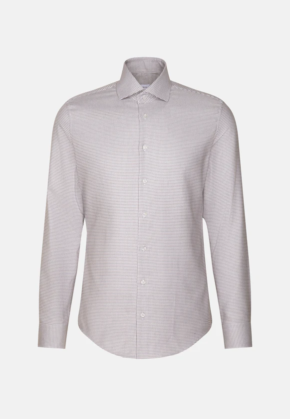 Slim Business Hemd Struktur in Grau |  Seidensticker Onlineshop